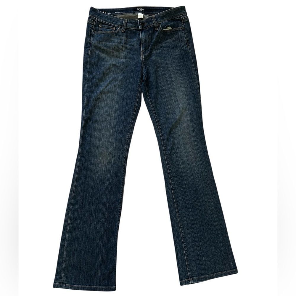 Ann Taylor loft original boot, cut Women's Blue Jeans size 6